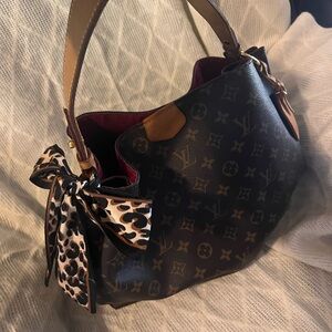 Louis Vuitton Graceful Brown Monogram Canvas Shoulder Bag